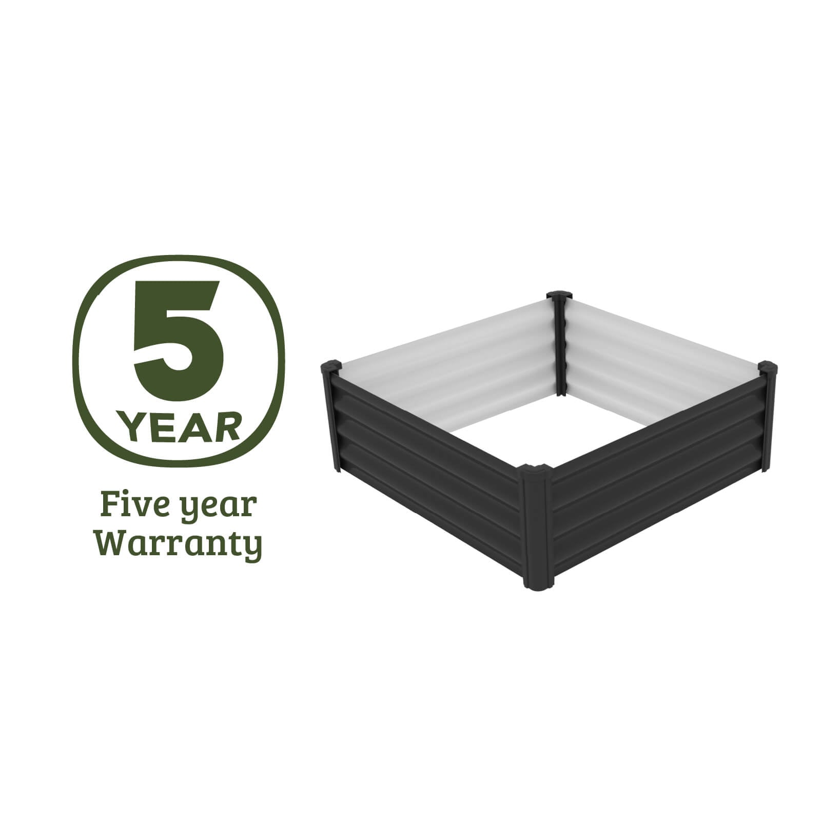 Square Raised Garden Bed 100 x 100 x 30cm