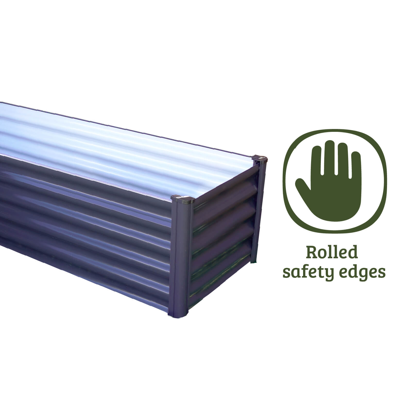 L-Shape Raised Garden Bed 150 x 150 x 41cm