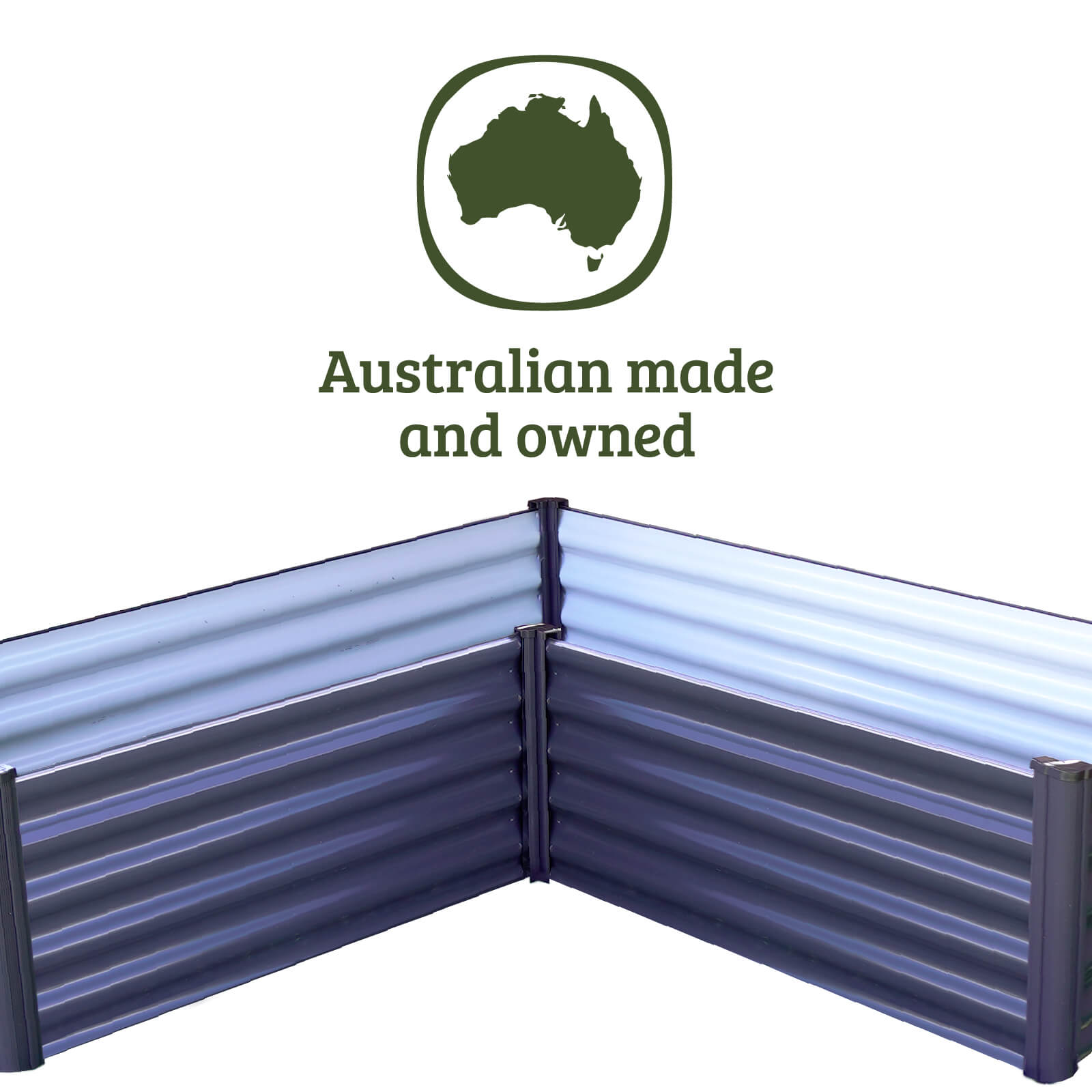 L-Shape Raised Garden Bed 150 x 150 x 41cm