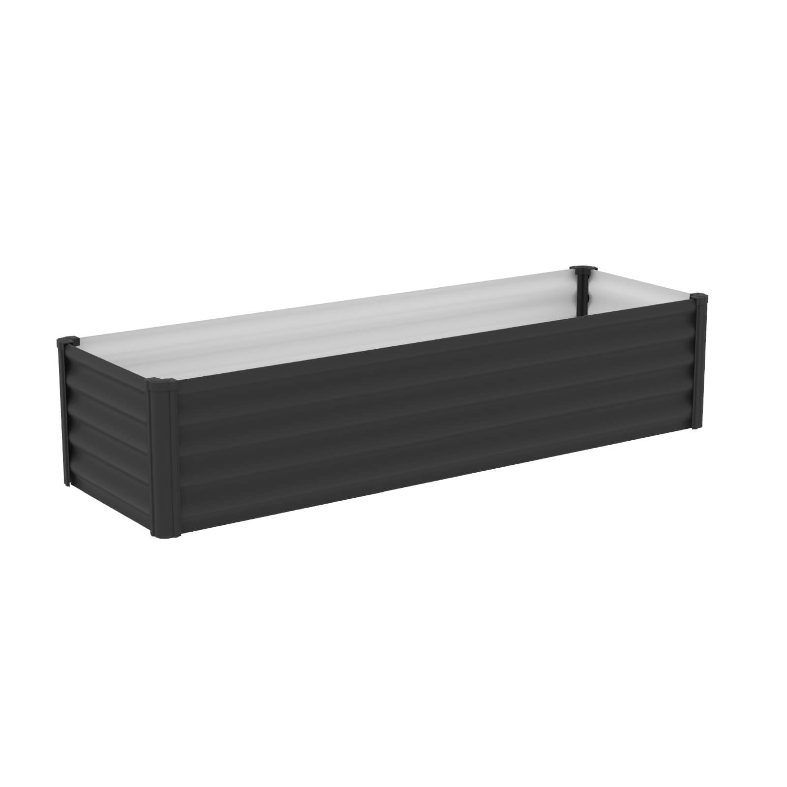Narrow Rectangle Raised Garden Bed 200 x 50 x 41cm