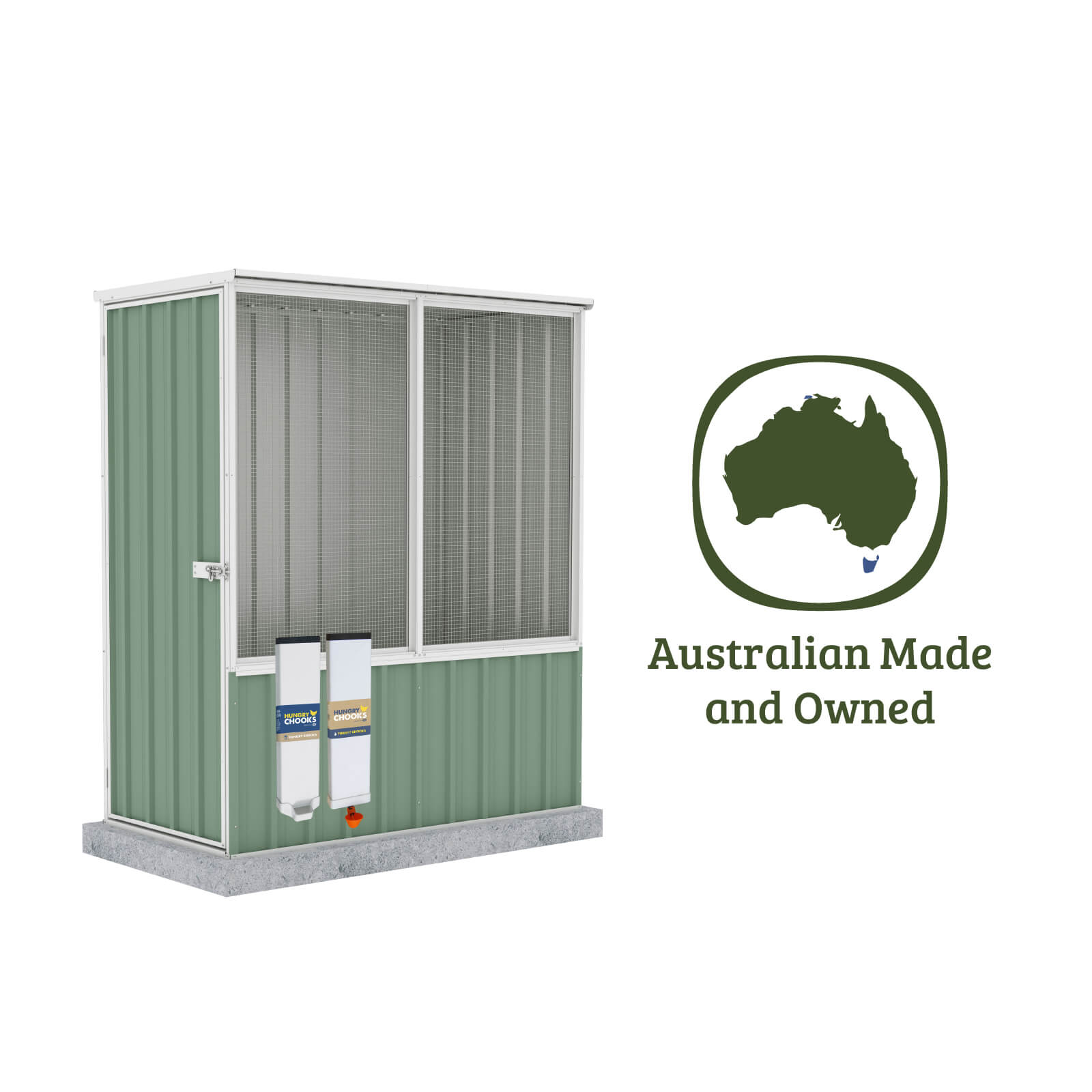 Standard Chicken Coop w/ Feeder & Drinker