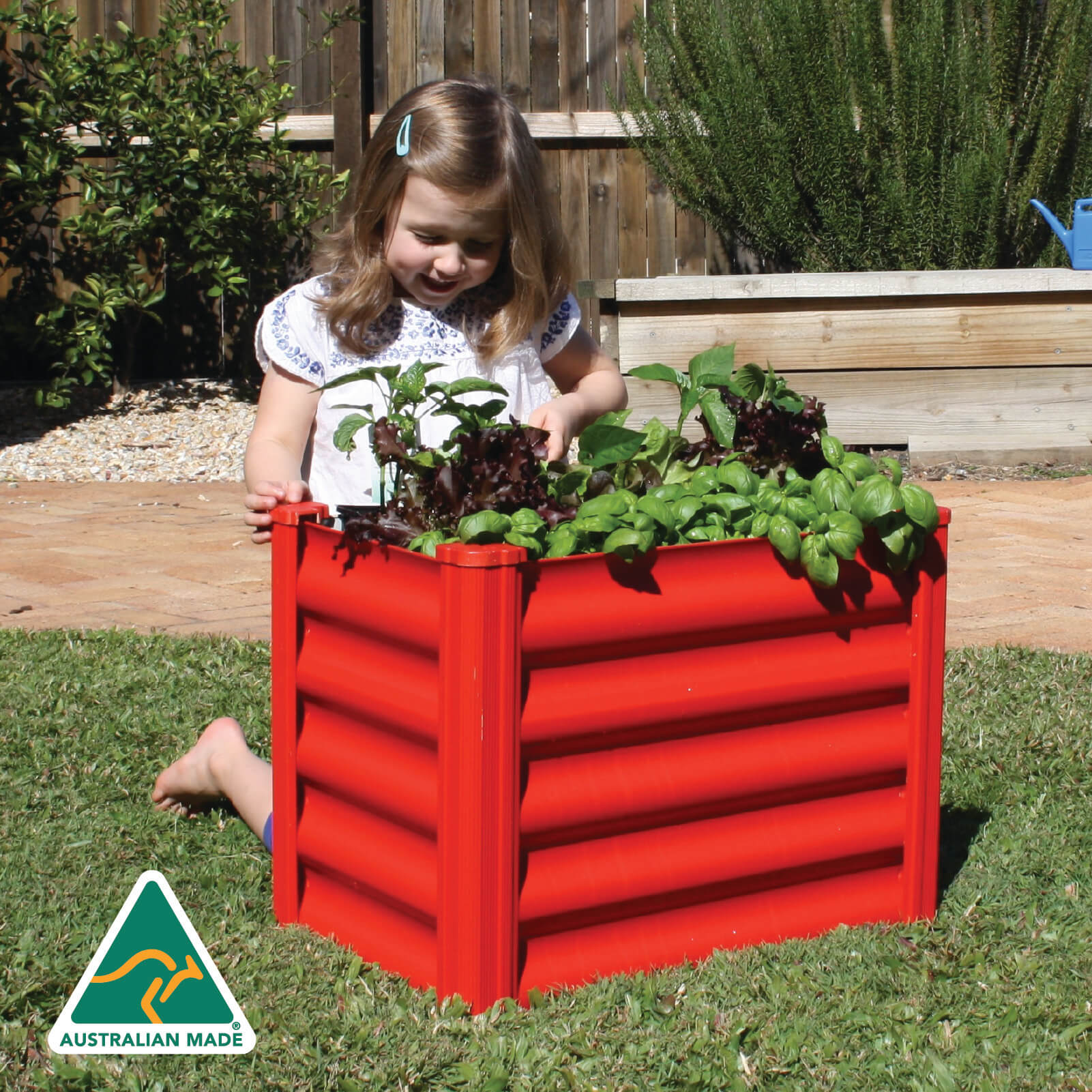 Children's Raised Garden Bed 55 x 35 x 41cm