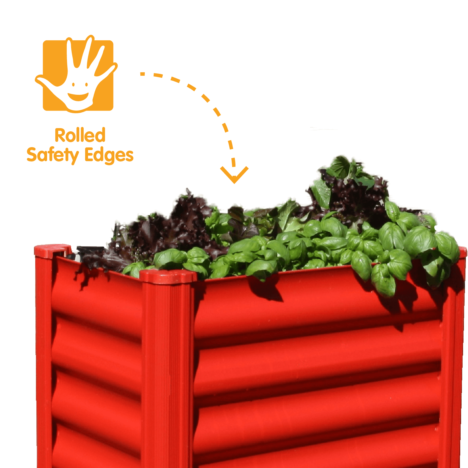 Children's Raised Garden Bed 55 x 35 x 41cm