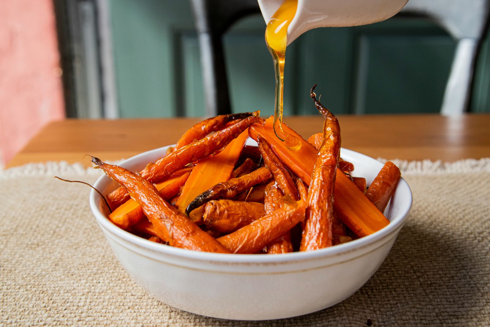 honey-roasted carrots