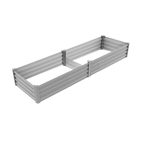 Modular T-Post Narrow Rectangle Raised Garden Bed –30cm high