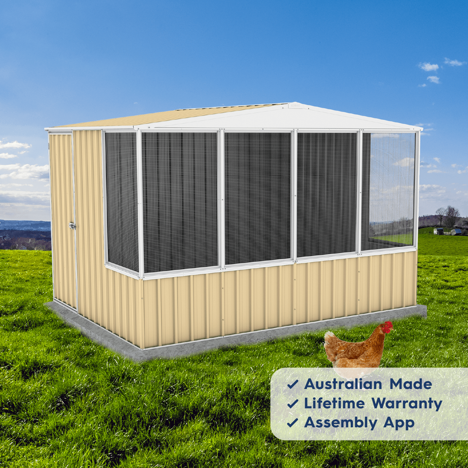 Deluxe Chicken Coop
