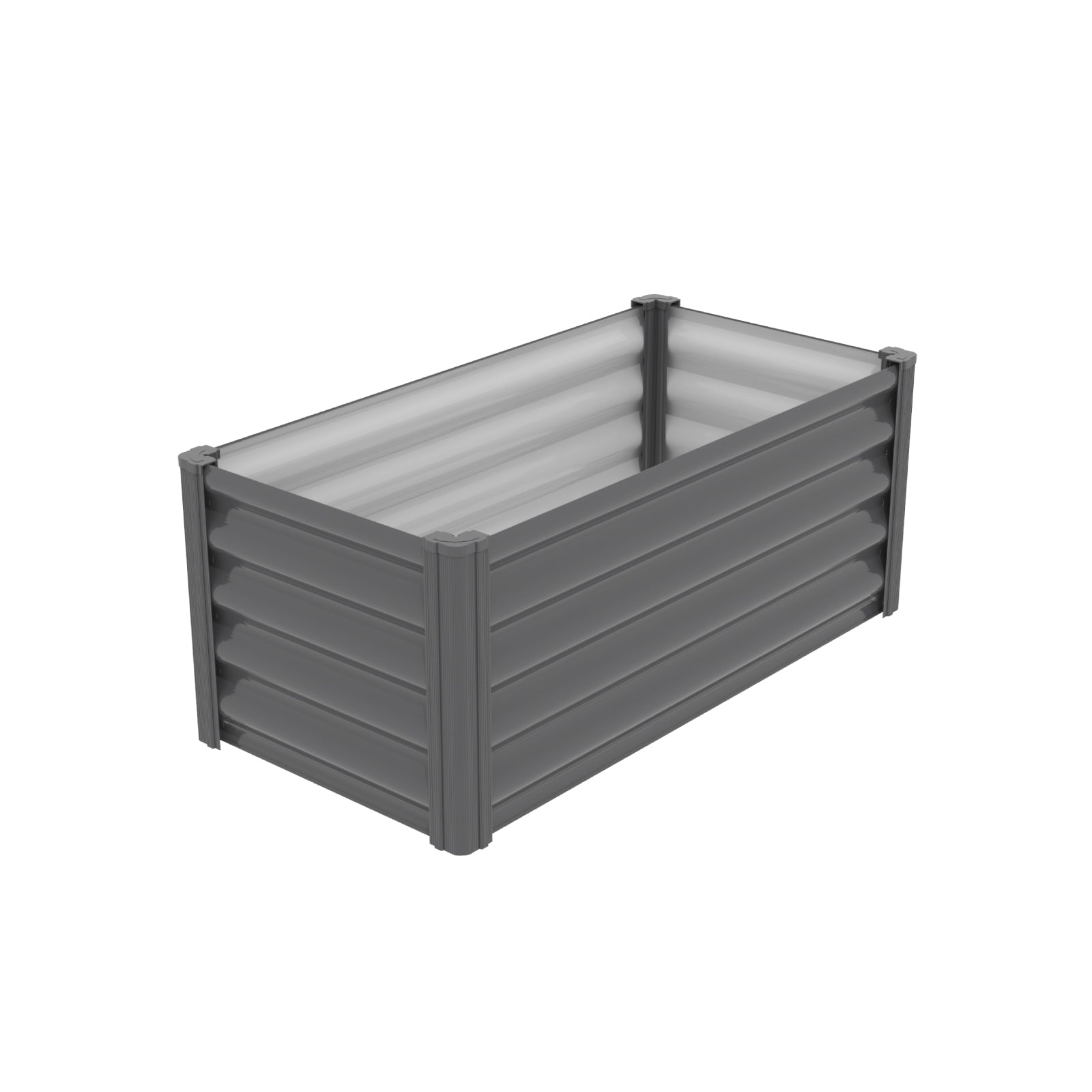 Narrow Rectangle Raised Garden Bed 100 x 50 x 41cm