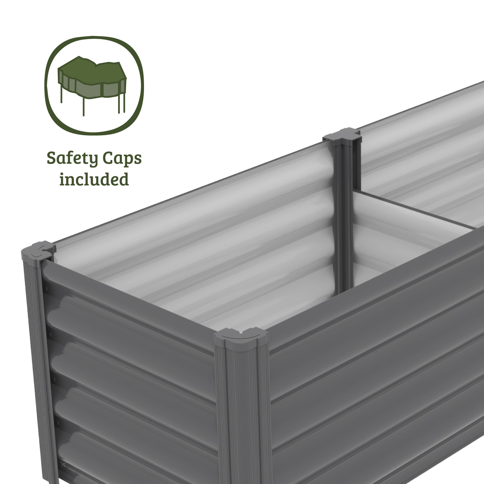 Modular Raised Garden Bed 150 x 50 x 41cm