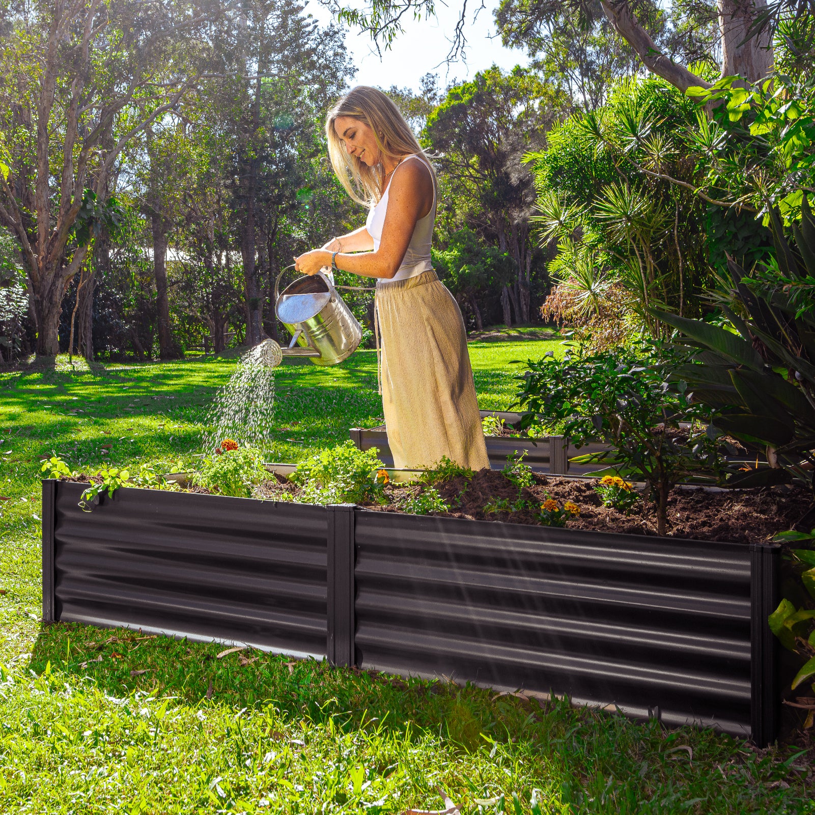 Modular Raised Garden Bed 200 x 100 x 41cm