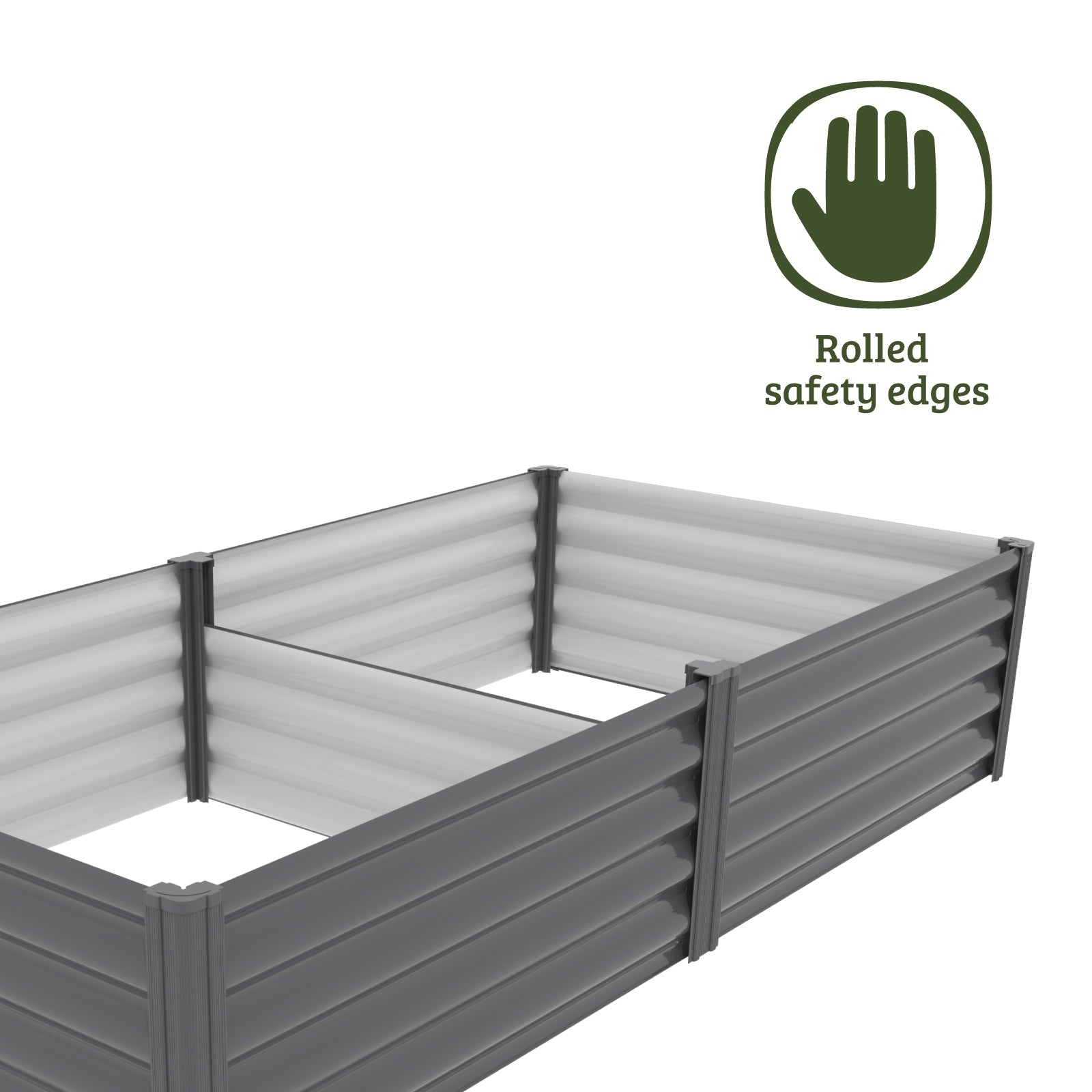 Modular Raised Garden Bed 200 x 100 x 41cm