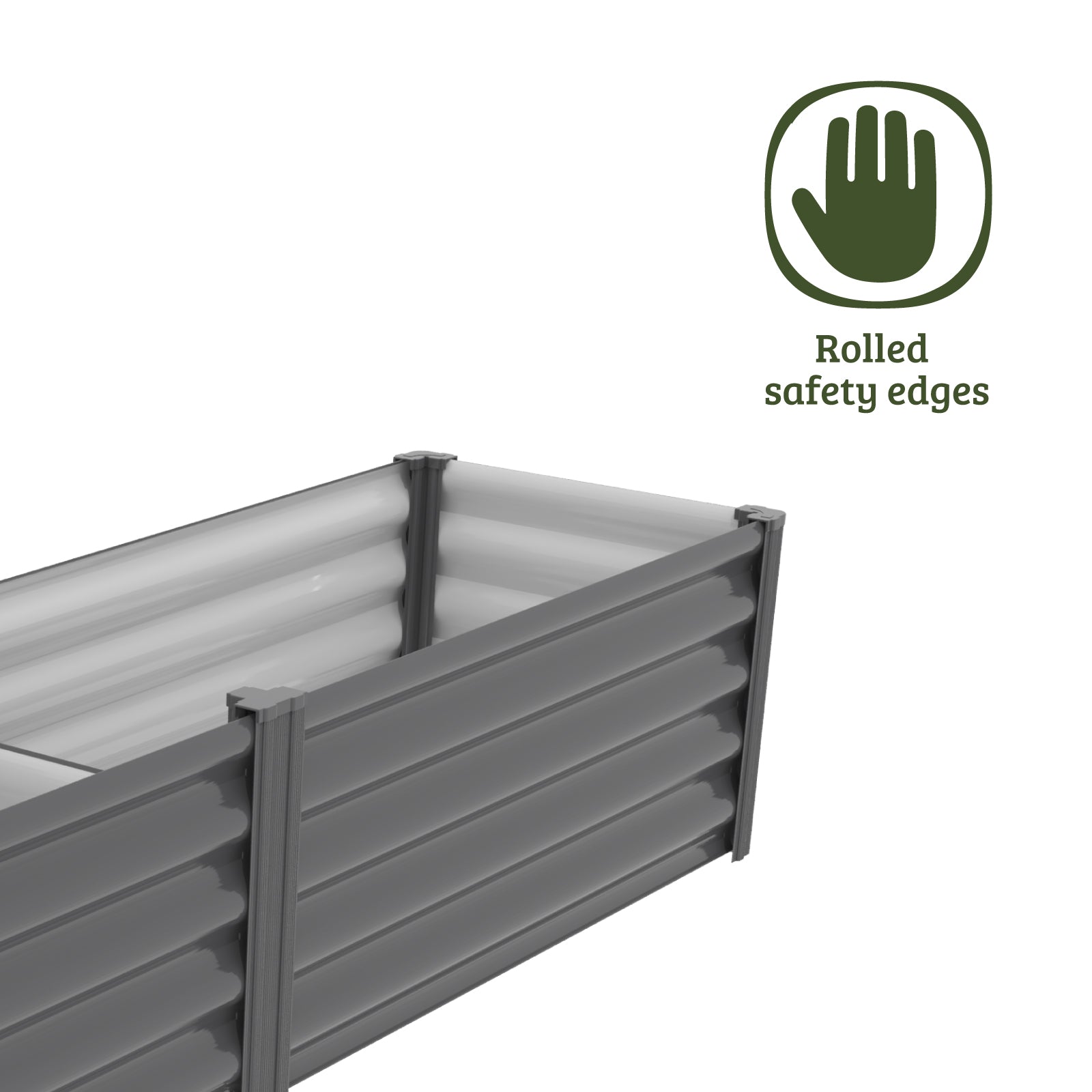 Modular Raised Garden Bed 200 x 50 x 41cm