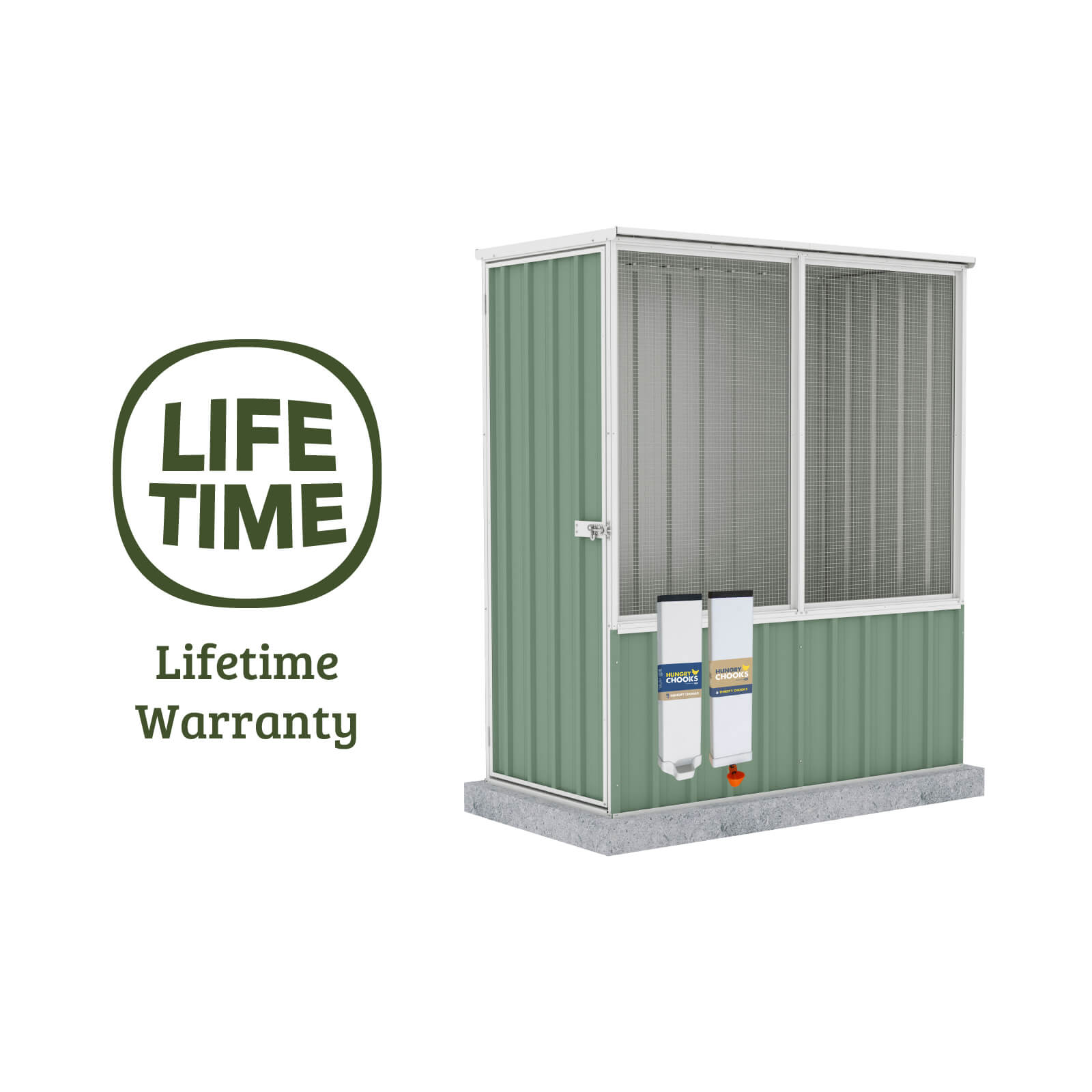 Standard Chicken Coop w/ Feeder & Drinker