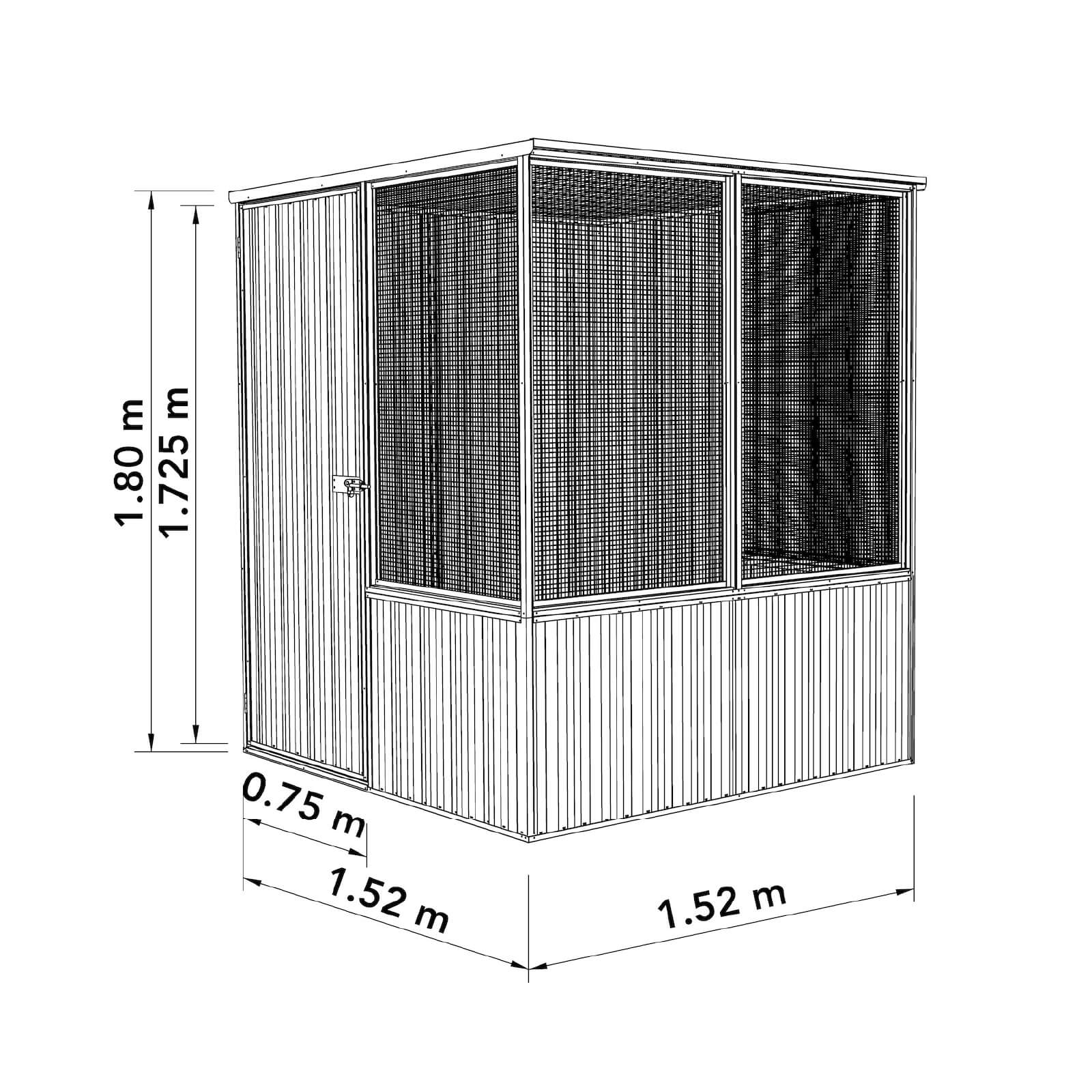 Small Chicken Coop w/ Feeder & Drinker