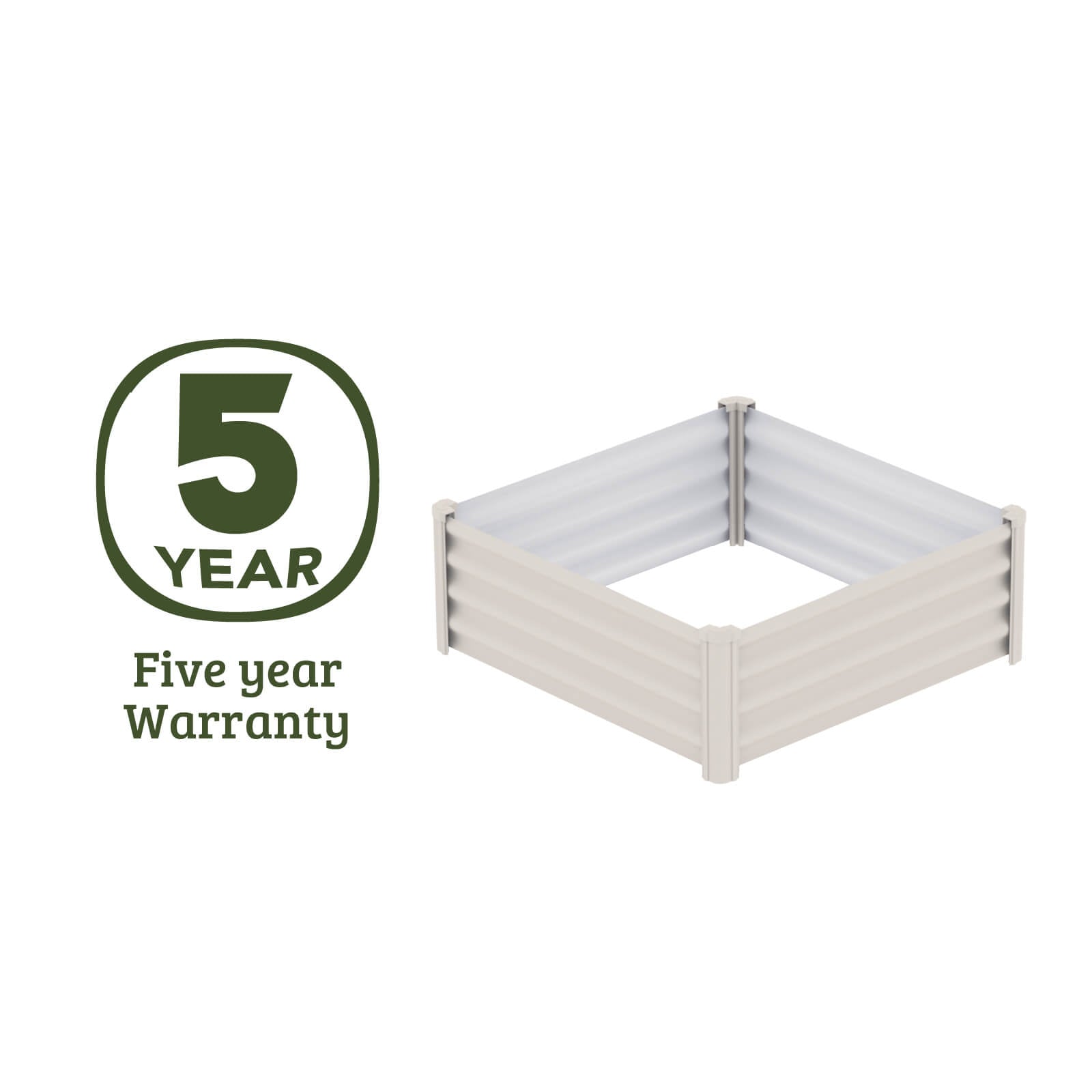 Square Raised Garden Bed 100 x 100 x 30cm