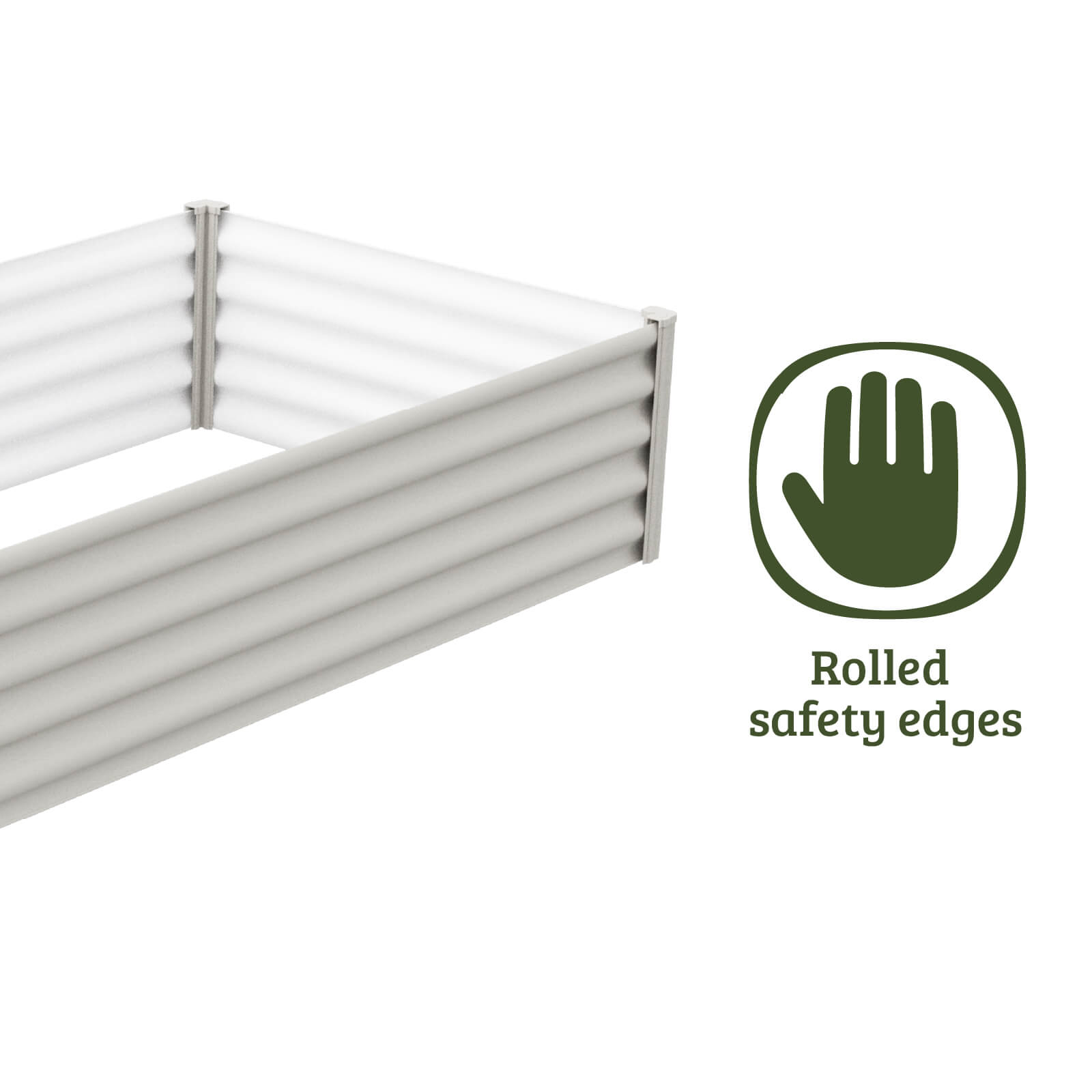 Rectangle Raised Garden Bed 200 x 100 x 41cm